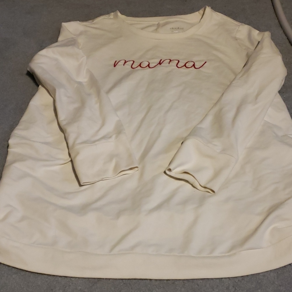 'Mama' maternity sweatshirt